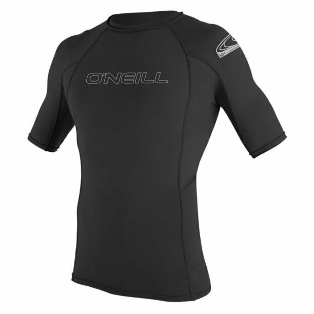 O'Neill Men's Short Sleeve Sun Shirt Black - Large